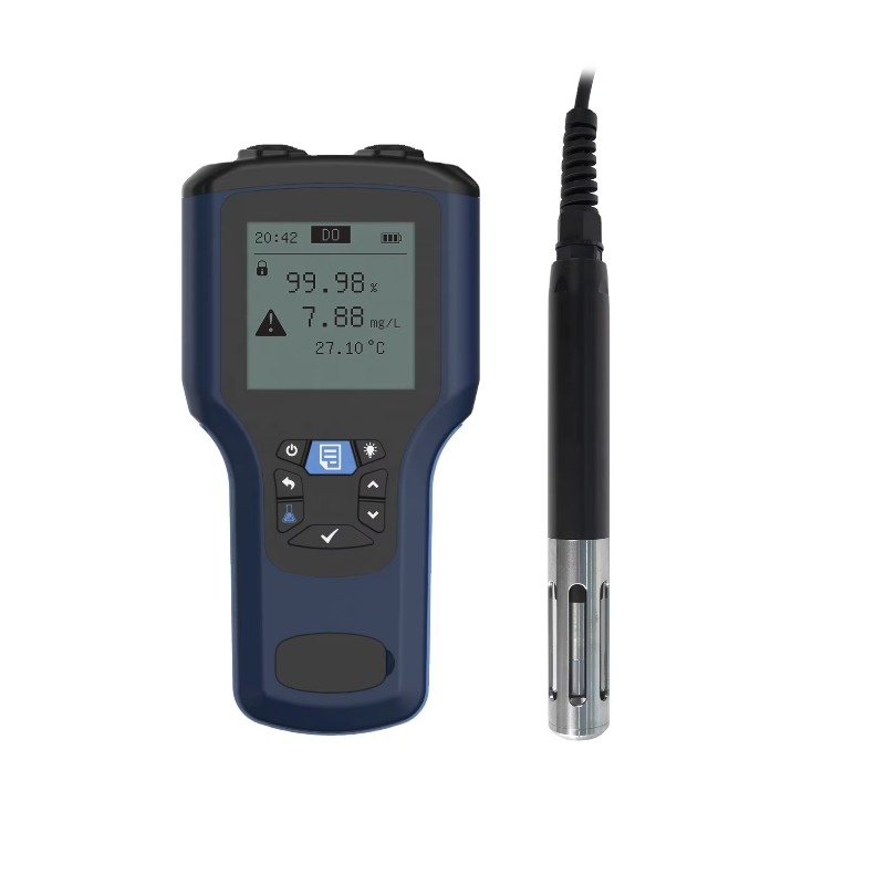 Do Oxygen Meter - เครื่องวัดออกซิเจนละลายในน้ำแบบพกพา รุ่น LH-D702 ใช้หลักการวัดด้วยแสงเรือง