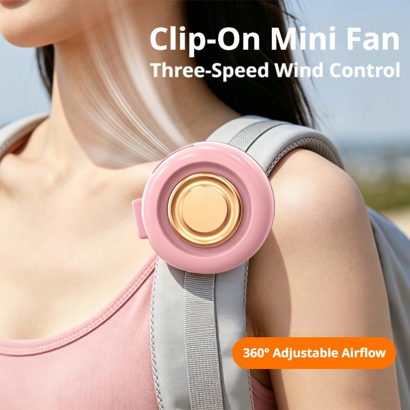 พัดลมแบบคลิปพกพา พัดลมไร้ใบพัด - Oscillating Fan Clip บทวิจารณ์และราคา