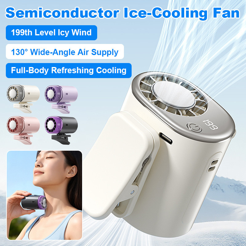 พัดลมหนีบรถยนต์แบบพกพา พัดลมหน - Oscillating Fan Clip บทวิจารณ์และราคา