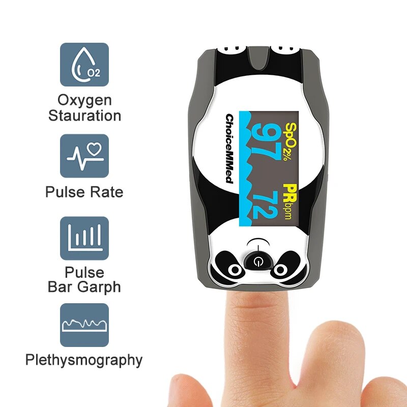 ChoiceMMed สําหรับเด็ก Finger  - Do Oxygen Meter บทวิจารณ์และราคา
