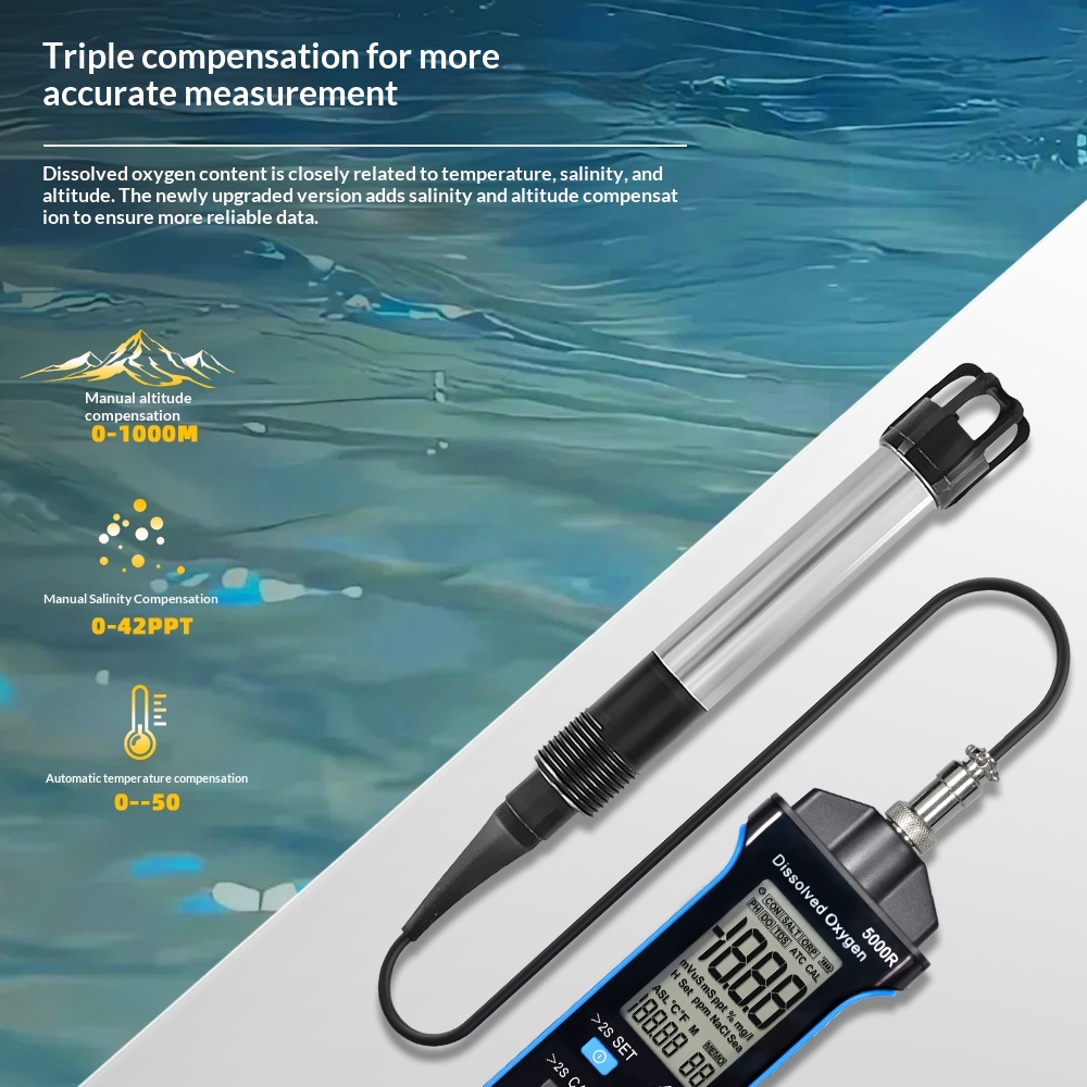 เครื่องวัดออกซิเจนละลายน้ำแบบเ - Do Oxygen Meter บทวิจารณ์และราคา