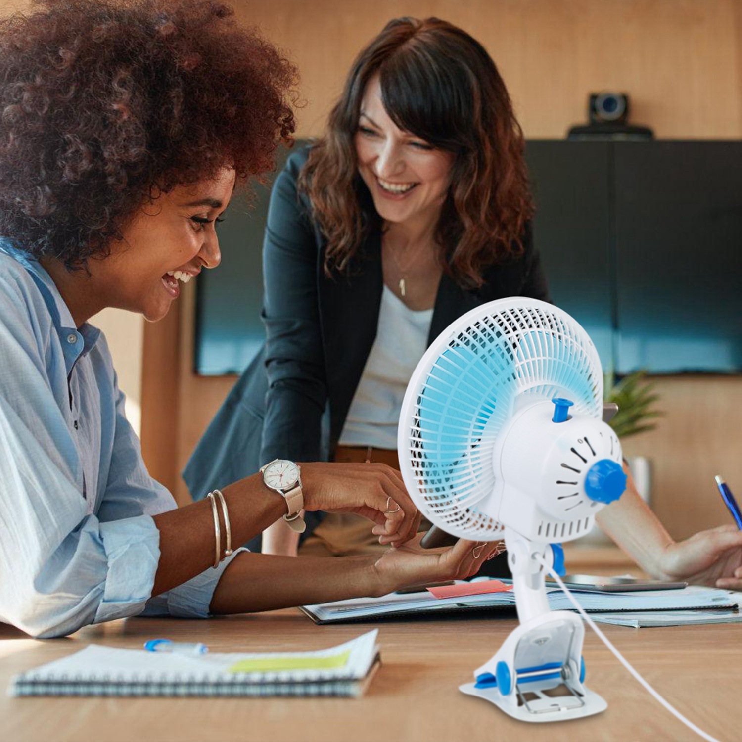 พัดลมแบบหนีบ 3-in-1, พัดลมตั้ง - Oscillating Fan Clip บทวิจารณ์และราคา