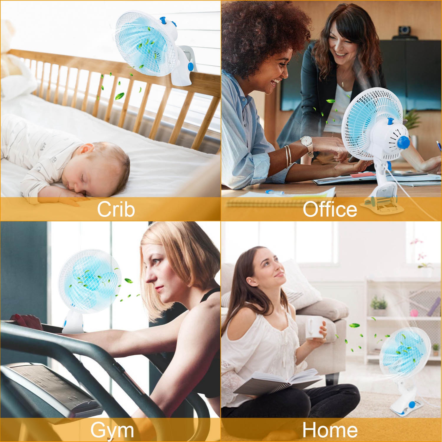 พัดลมแบบหนีบ 3-in-1, พัดลมตั้ง - Oscillating Fan Clip บทวิจารณ์และราคา