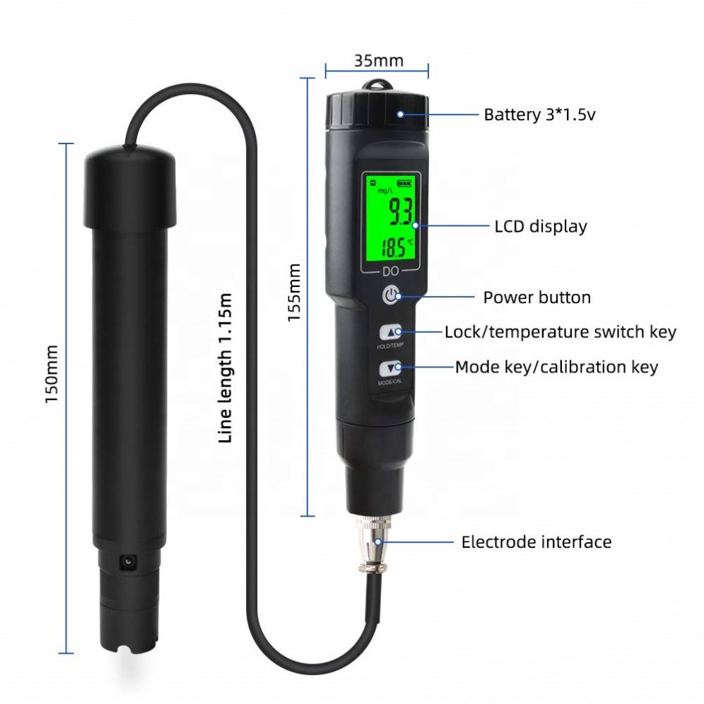 เครื่องตรวจวัดออกซิเจนละลายน้ำ - Do Oxygen Meter บทวิจารณ์และราคา