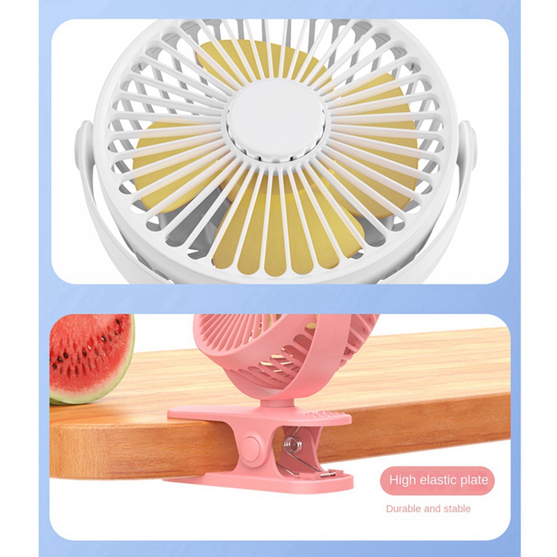 1200 มิลลิแอมป์ชั่วโมงพัดลมแบบ - Oscillating Fan Clip บทวิจารณ์และราคา